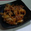 SPI2's cooksnap of when they made 豚こまポークケチャップ.