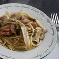 わがまま姫's cooksnap of when they made きのことウィンナーのパスタ.