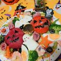 ★にゃんちゅ★'s cooksnap of when they made ハロウィンに☆カルパッチョで大皿サラダ★.