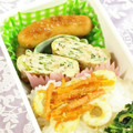 SP♪'s cooksnap of when they made 春菊と胡桃の厚焼き卵.
