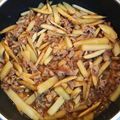 クックJW5FA6☆'s cooksnap of when they made 簡単常備菜、牛肉とごぼうの甘辛煮.