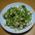 みじゅーくもーの's cooksnap of when they made 白菜と鰹節のサラダ。.