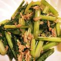 ぶっちー☆☆'s cooksnap of when they made 簡単10分で♡小松菜とツナ炒め.