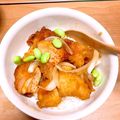 クックX1GRNY☆'s cooksnap of when they made ★リメイク★から揚げ照り焼き丼★.