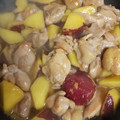 みっちゃん829's cooksnap of when they made 鶏もも肉とさつま芋と蓮根の黒酢風炒め.