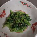 ぴあののりこ's cooksnap of when they made プラス1品に◉春菊の胡麻和え.