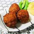 はるかずっちママ's cooksnap of when they made さっくり衣♡ぷりぷり海老と蓮根の揚げ団子.