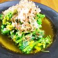 にゃ★にゃ's cooksnap of when they made お出汁でいただく菜の花のおひたし。.