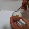 sawararara's cooksnap of when they made 簡単！早い！茹で玉子の殻のむきかた.