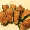 クックUF6HI4☆'s cooksnap of when they made 醤油の力で、簡単ピーマンの肉詰め.