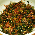 たらりーな's cooksnap of when they made 大根の葉っぱと桜えびのふりかけ.