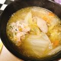 にってんママ's cooksnap of when they made 簡単☆美味しい♪〜鍋にはうちの鶏団子〜.