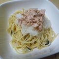*あかりんご*'s cooksnap of when they made ☆めちゃウマ♪ツナとおろしのパスタ☆.