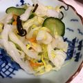 もきち☆'s cooksnap of when they made 白菜と塩昆布の浅漬け風シンプルサラダ！.