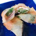 noriko912's cooksnap of when they made おひとりさまのポテサラで春巻きおつまみ.