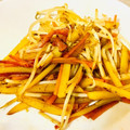 みだいふく's cooksnap of when they made ☆じゃがいもともやしのバター醤油炒め☆.