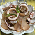 clover♡3's cooksnap of when they made 冬瓜とイカの生姜炒め.
