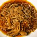 tinkkinako's cooksnap of when they made キノコたっぷり和風煮込みハンバーグ.