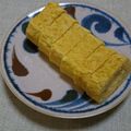 うさぎのミュウちゃん's cooksnap of when they made 卵２つ 創味つゆで卵焼き 覚書.