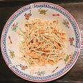 hisakook's cooksnap of when they made ごぼうのごま味噌サラダ【作りおき】.