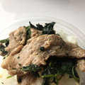 らぴあ♡'s cooksnap of when they made 豚こま肉とほうれん草の炒め物.