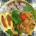 SoMiNemama's cooksnap of when they made お弁当に❤ミートソースINたまご焼き.