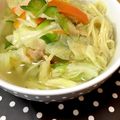 toshi♫'s cooksnap of when they made 野菜たっぷりおうちタンメン.