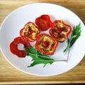 もちっこ橙色's cooksnap of when they made ベイビーキス（パプリカ）のチーズオムレツ.