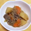 mocomoco♪'s cooksnap of when they made 牛丼のリメイク♡超簡単おいしい肉じゃが.