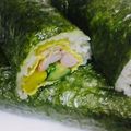 ペプペプ's cooksnap of when they made 簡単！韓国のり巻！キンパ！～참치김밥～.