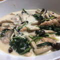 タコドラ's cooksnap of when they made ほうれん草と鮭のクリーム煮.