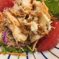 ルナＰボール's cooksnap of when they made 蒸し鶏とレタスのサラダ.