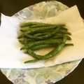 ☆こまっと☆'s cooksnap of when they made いんげんの素揚げ\ ♪♪ /.