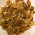 クックTopMfld's cooksnap of when they made ちくわと蒟蒻と白菜の煮たもの(^ー^).