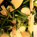 cherry111☆'s cooksnap of when they made 筍とほうれん草炒め.
