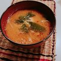 やまとぉちゃん's cooksnap of when they made 三つ葉のたまごとじのお味噌汁.