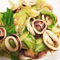 はるぷく's cooksnap of when they made イカとキャベツのバター生姜醤油炒め.