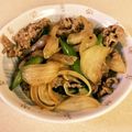 にきてぃー's cooksnap of when they made ラム肉とアスパラの塩コショウ炒め.