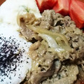 けんけん1016's cooksnap of when they made フライパン1つ簡単♡牛肉のしょうが焼き.