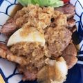 のりのりのんりぃ's cooksnap of when they made 豚ヒレ肉のソテー✿ガーリックおろしポン酢.