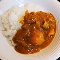 ランドセル餅's cooksnap of when they made ごろごろ♥コクうま！ポークカレー.