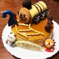 朱♡彩♡琥's cooksnap of when they made 汽車の乗ったおっきなデコレーションケーキ.