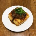 S72☆'s cooksnap of when they made 濃厚✿豆腐の玉葱ソースステーキ.
