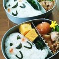 ４兄弟ママちゃん's cooksnap of when they made ハロウィンおばけ弁当（幼稚園）（キャラ弁.