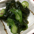 スイジョウ's cooksnap of when they made 簡単☆きゅうりとわかめの酢の物.