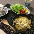 Amalka's cooksnap of when they made 一番かんたんで美味しい鶏のおうどん.