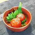 ロックオン♪'s cooksnap of when they made 卵黄の漬物！とろーり濃厚な卵黄の味噌漬け.