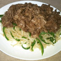 ＊coron＊'s cooksnap of when they made ☆もやしとピーマン炒めとがっつり焼肉.