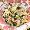 YUKIKI☆'s cooksnap of when they made しらすとかき菜のチャーハン.