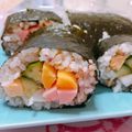 ナエぴょン's cooksnap of when they made №２１　簡単キンパ　韓国友人Ｓさん直伝.